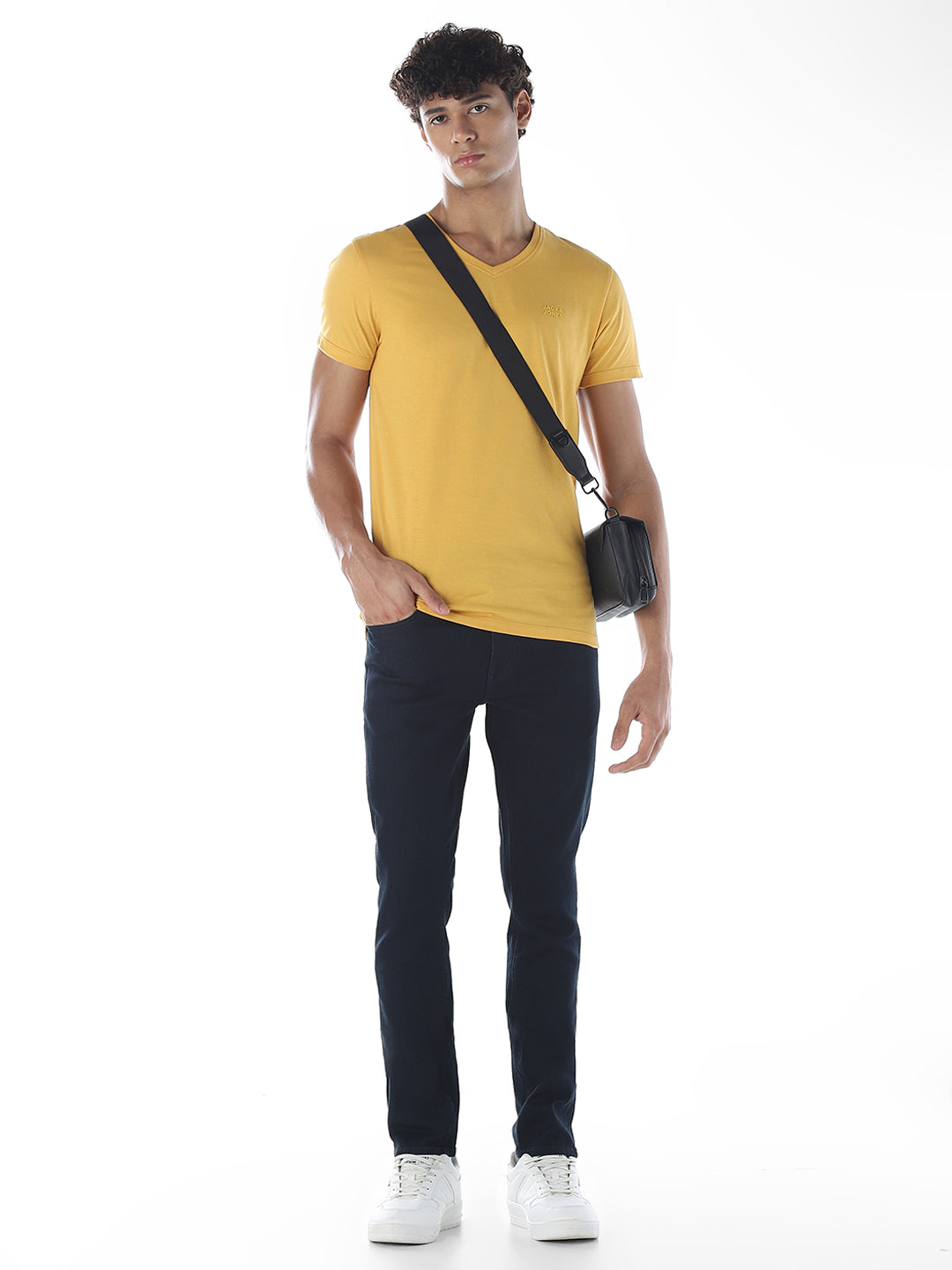 Dark Blue Selvedge Slim Fit Jeans