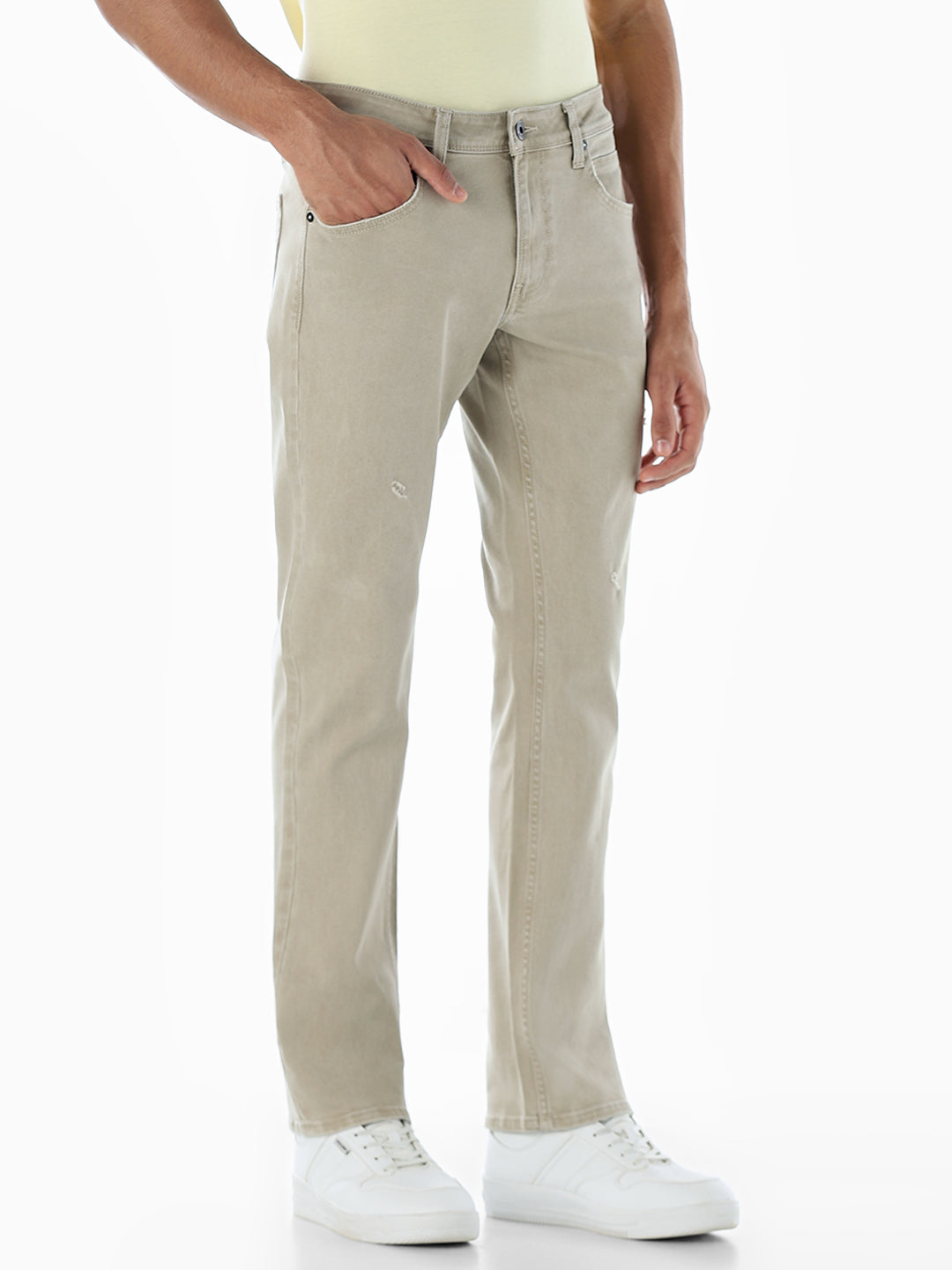 Clark Regular Fit Jeans - Brown