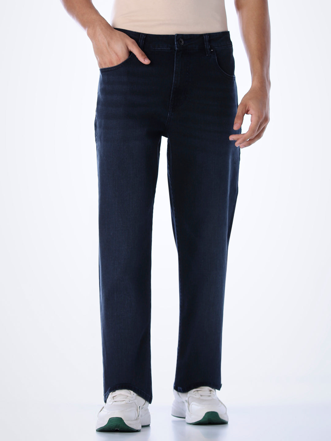 Dark Blue Cliff Bootcut Jeans