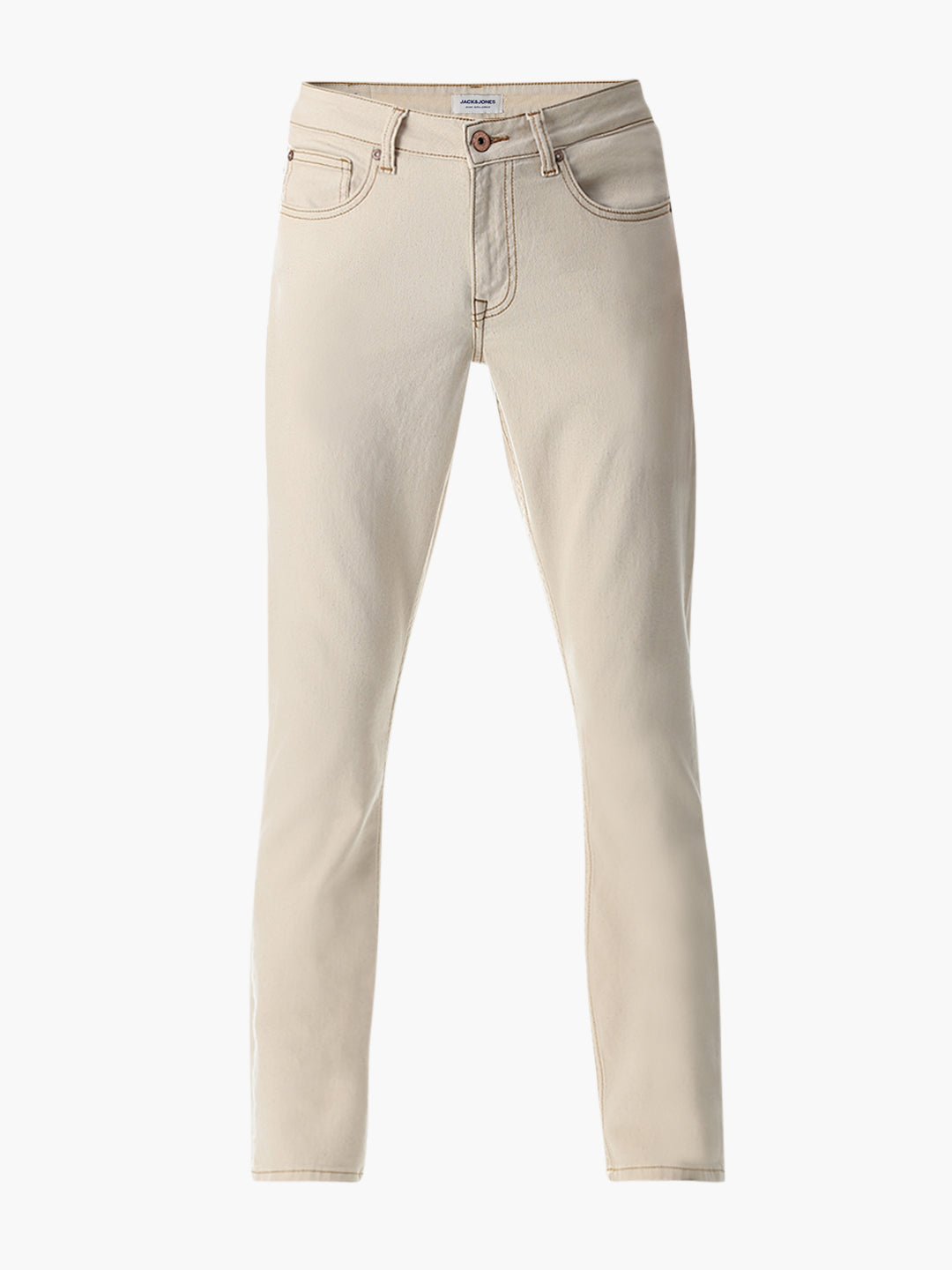 Beige Glenn Slim Fit Jeans