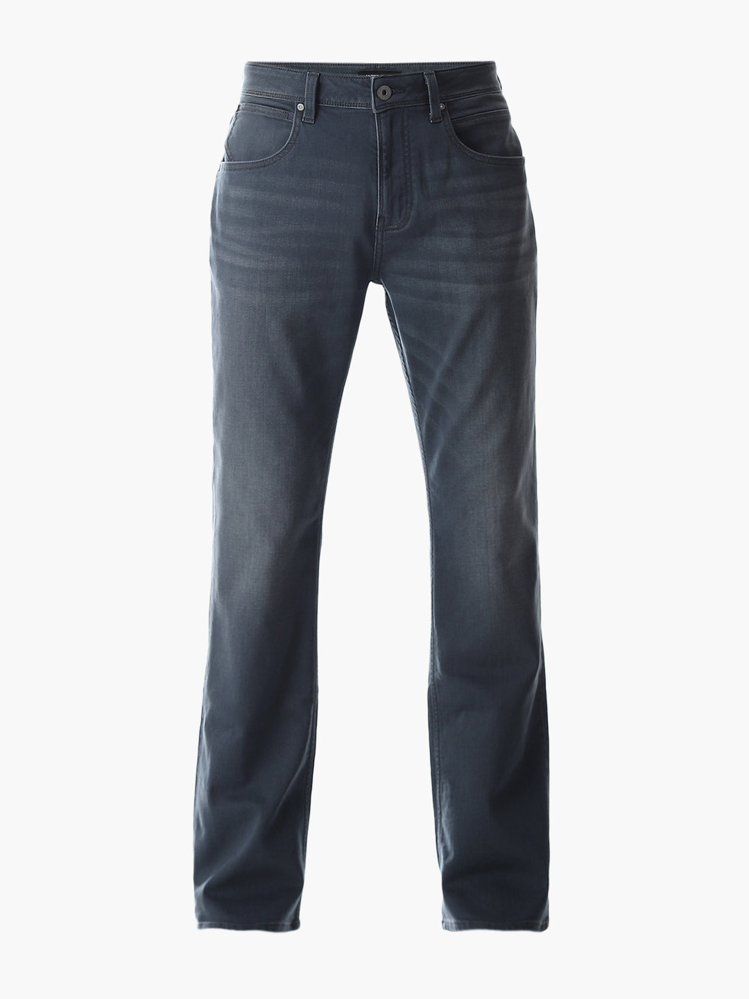 Grey High Rise Cliff Bootcut Jeans