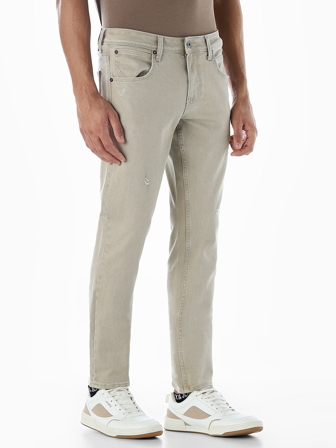 Glenn Slim Fit Jeans - Brown