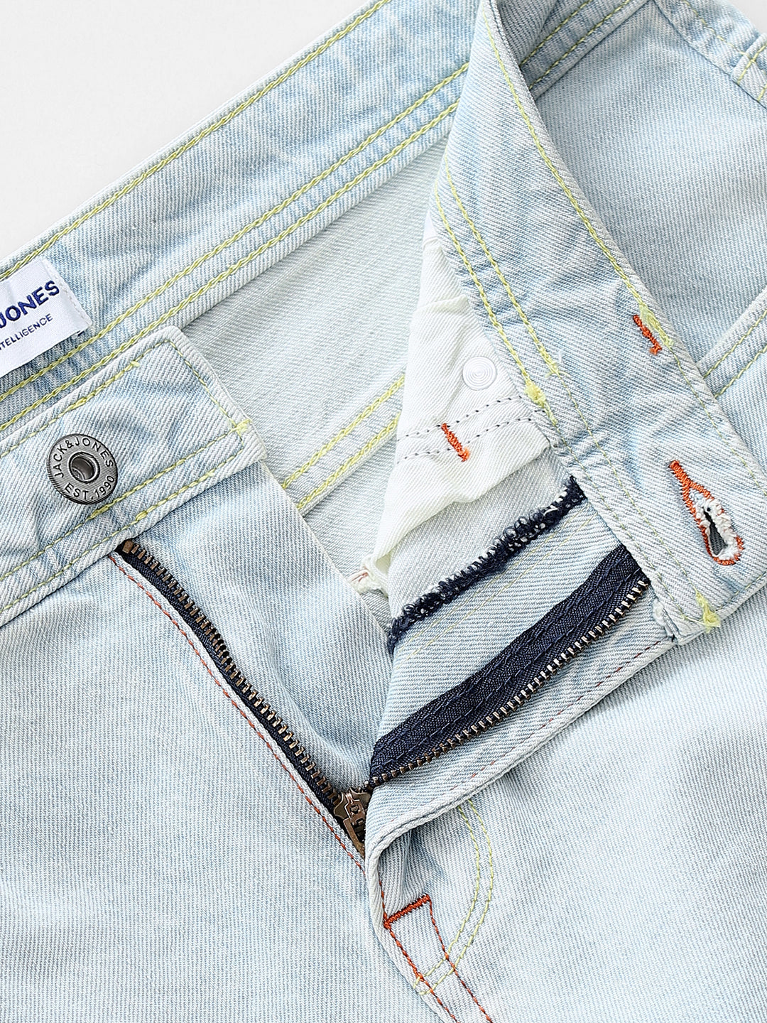 Light Blue Low Rise Glenn Slim Fit Jeans