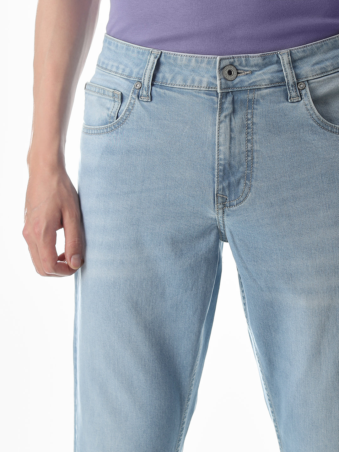 Light Blue Glenn Slim Fit Jeans