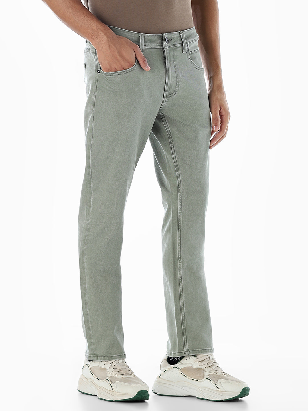 Clark Regular Fit Jeans - Green