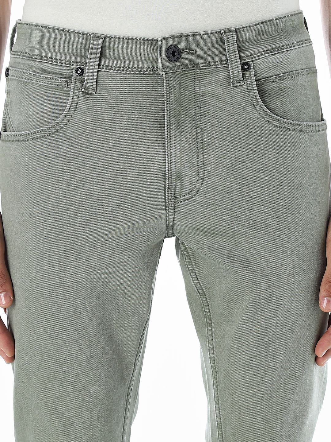 Ben Skinny Fit Jeans - Green