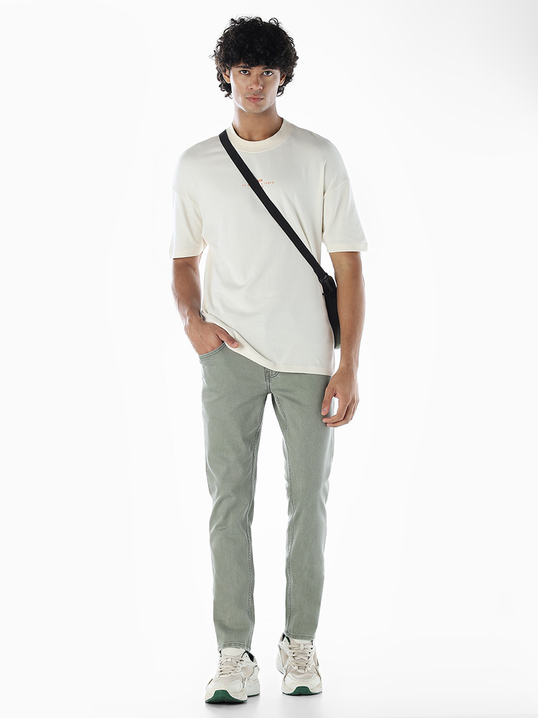 Ben Skinny Fit Jeans - Green