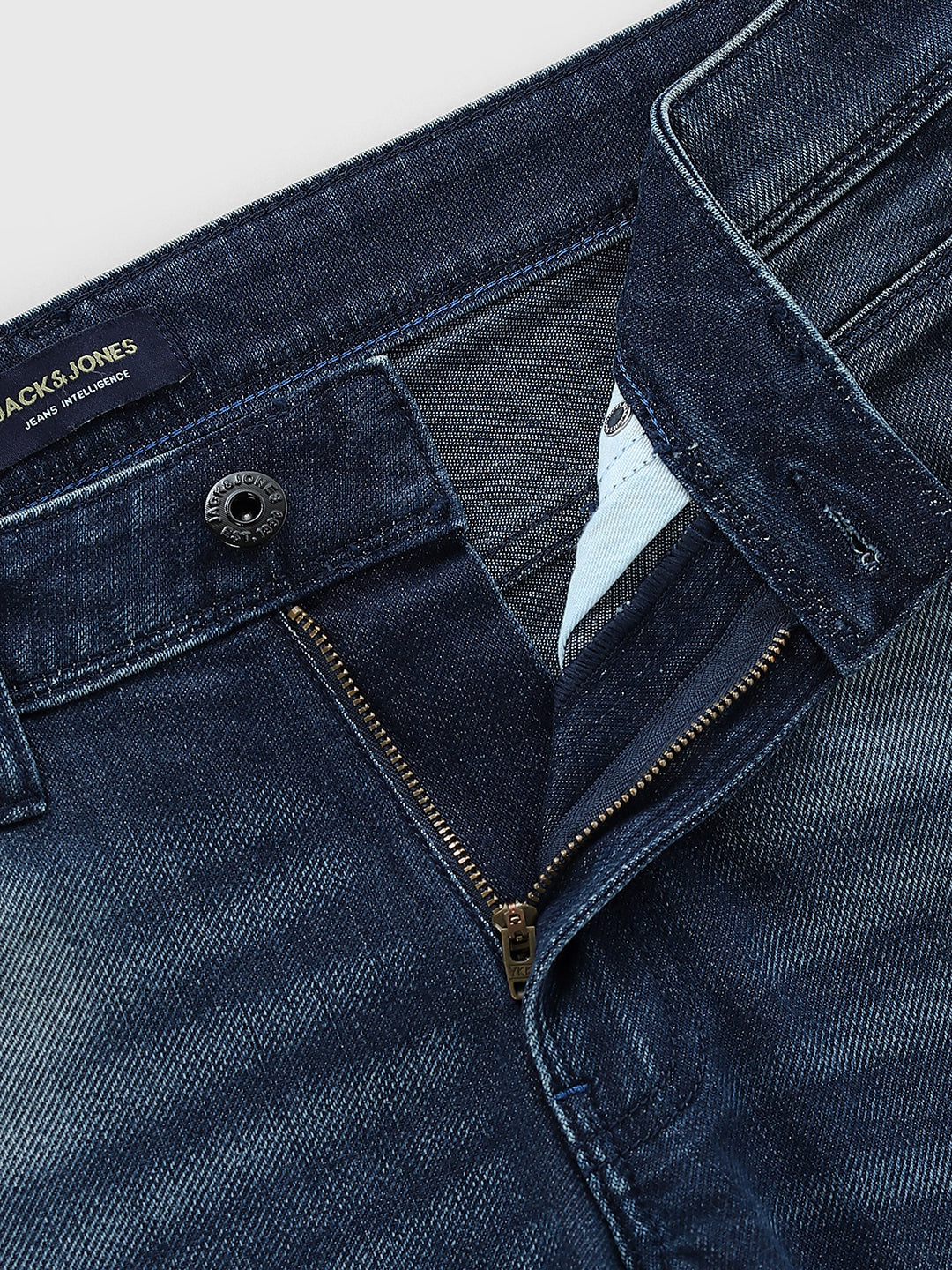 Brak Knitted Slim Fit Jeans - Dark Blue