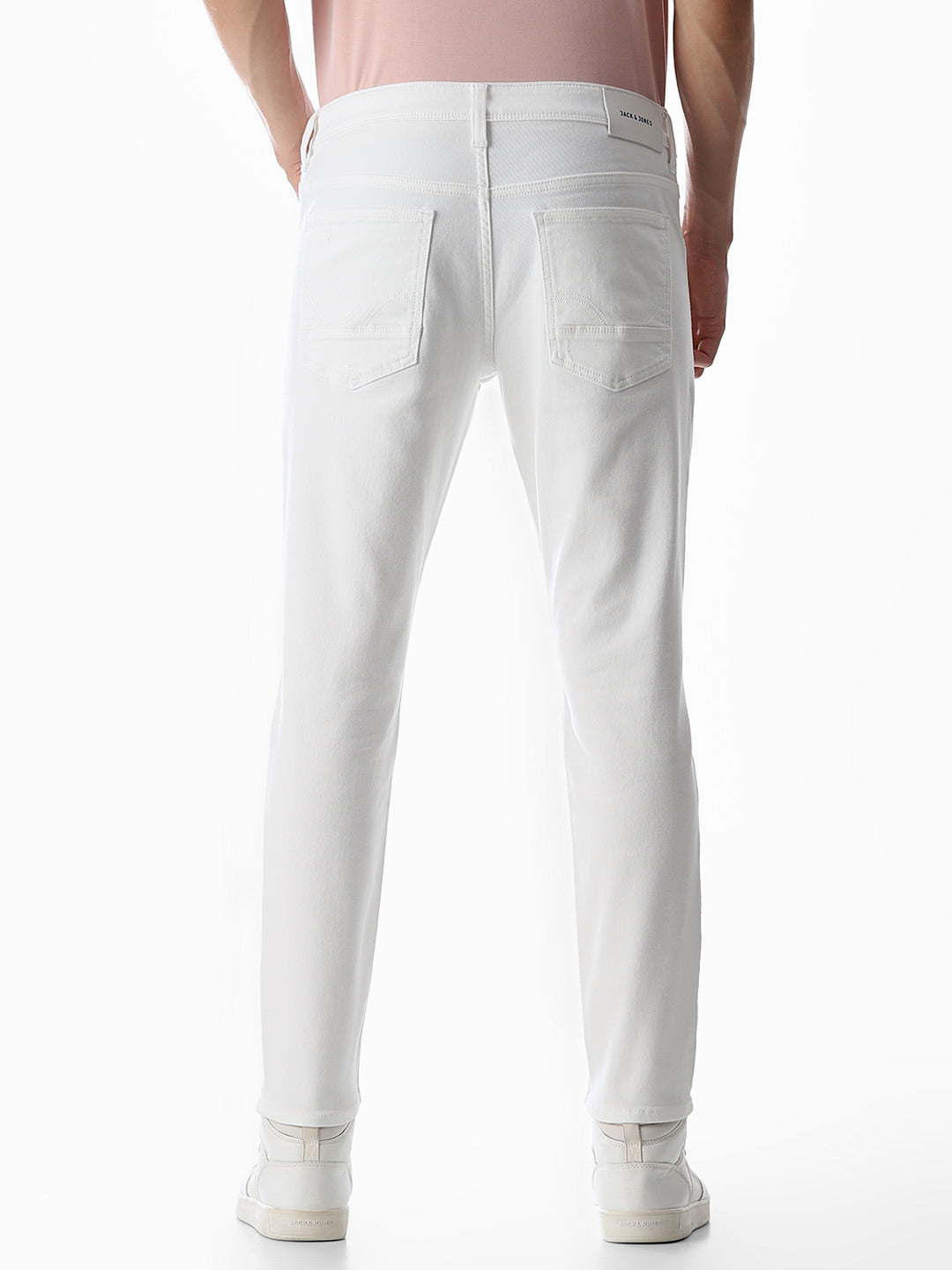 Distressed Cropped Brak Slim Fit Jeans