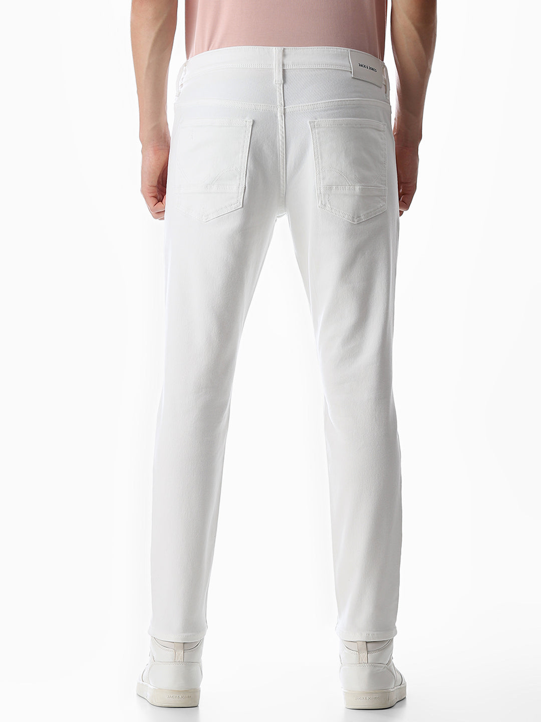 Distressed Cropped Brak Slim Fit Jeans