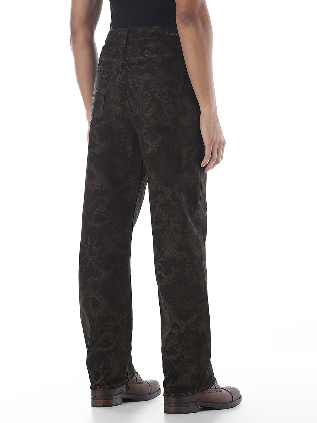 Printed Dario Loose Fit Jeans