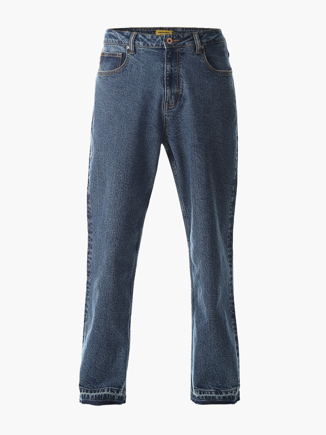 Dark Blue High Rise Dario Loose Fit Jeans
