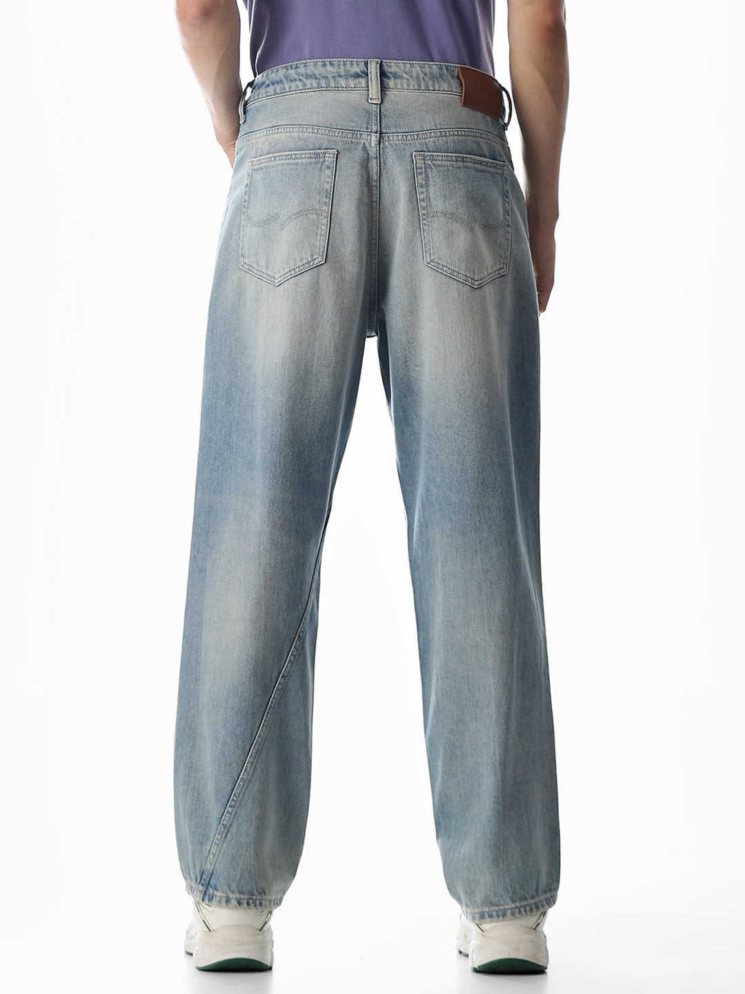 Drawstring Detail Dario Loose Fit Jeans