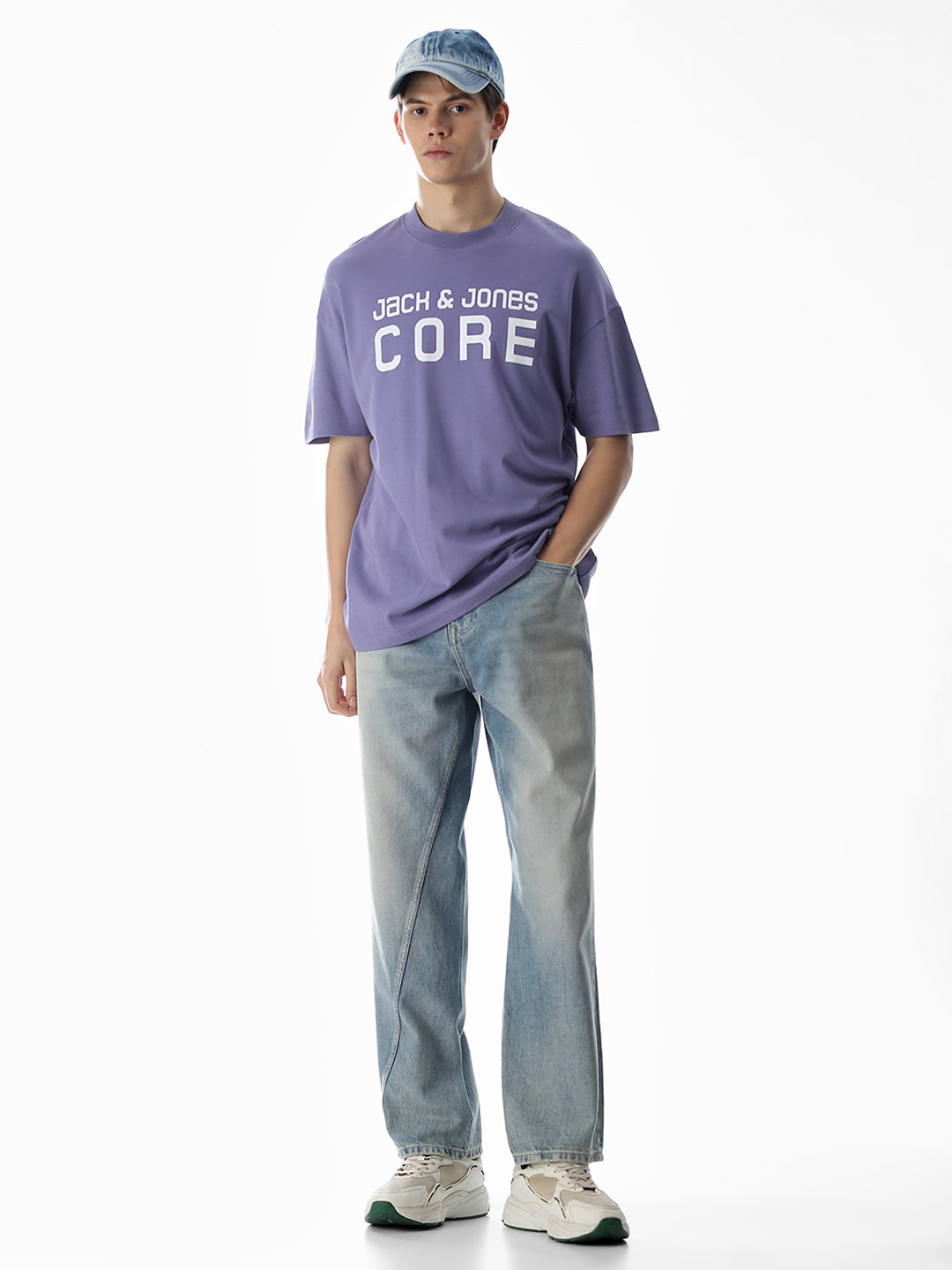 Drawstring Detail Dario Loose Fit Jeans