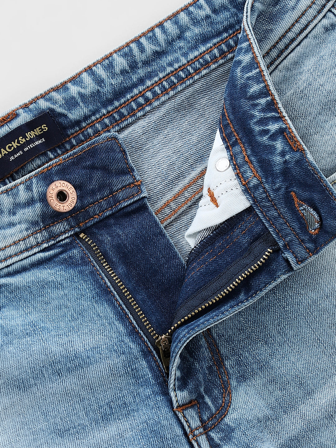Brak Slim Fit Selvedge Jeans - Light Blue
