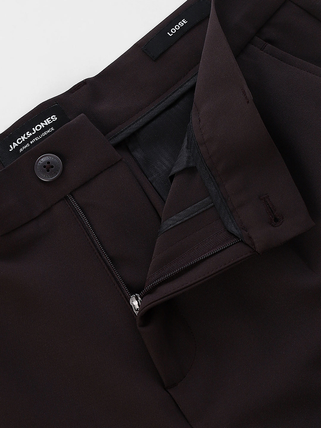 Regular Fit Seoul Pleated Pants - Burgundy