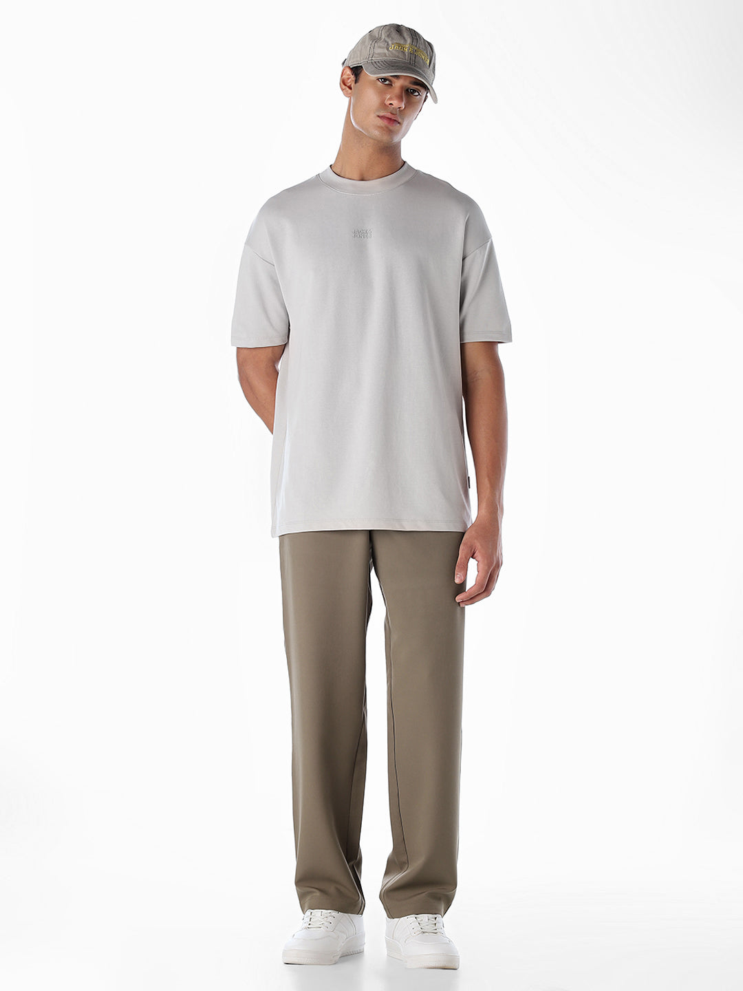 Regular Fit Seoul Pleated Pants - Dark Beige
