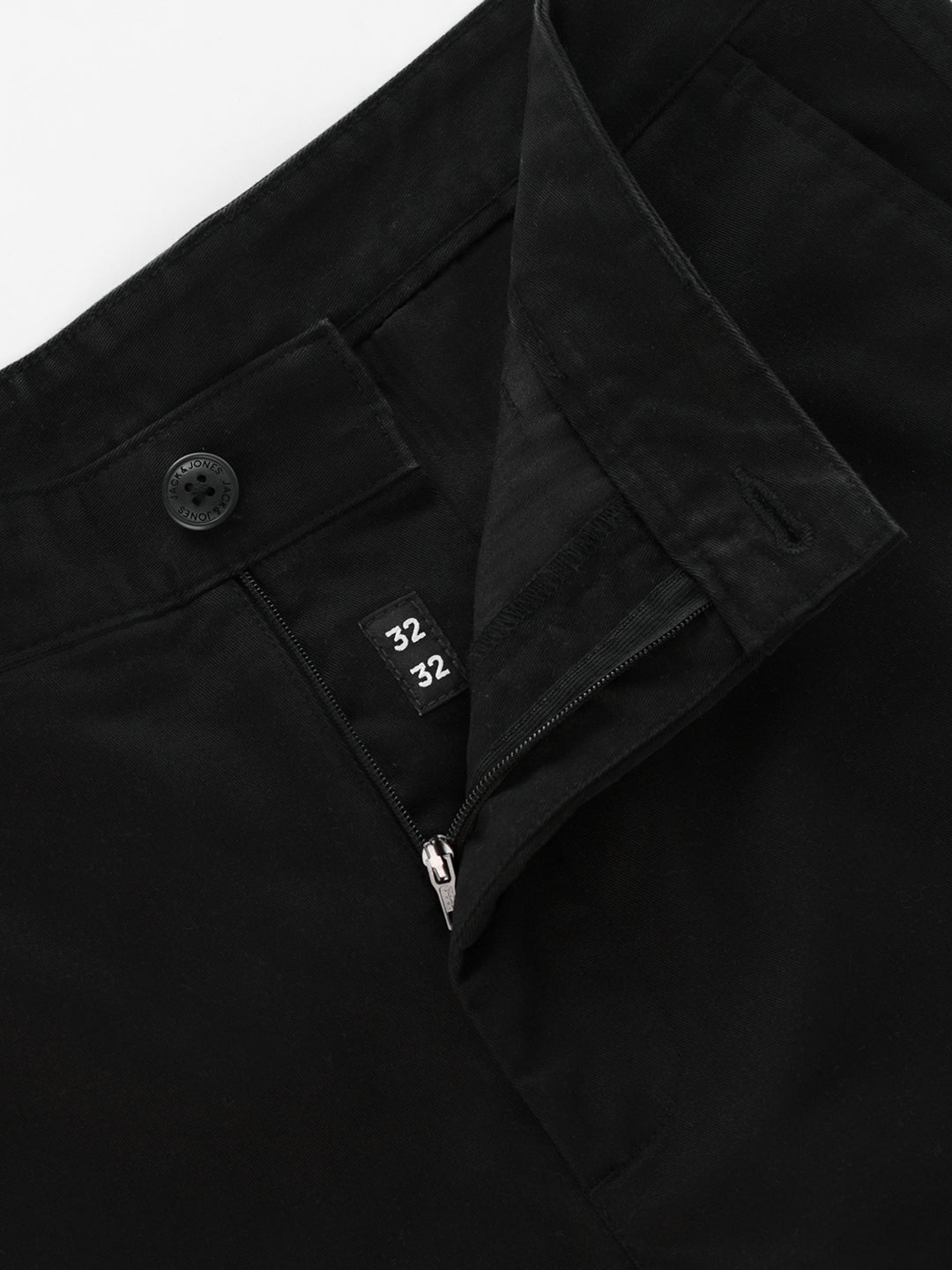 Black Mid Rise Casual Pants