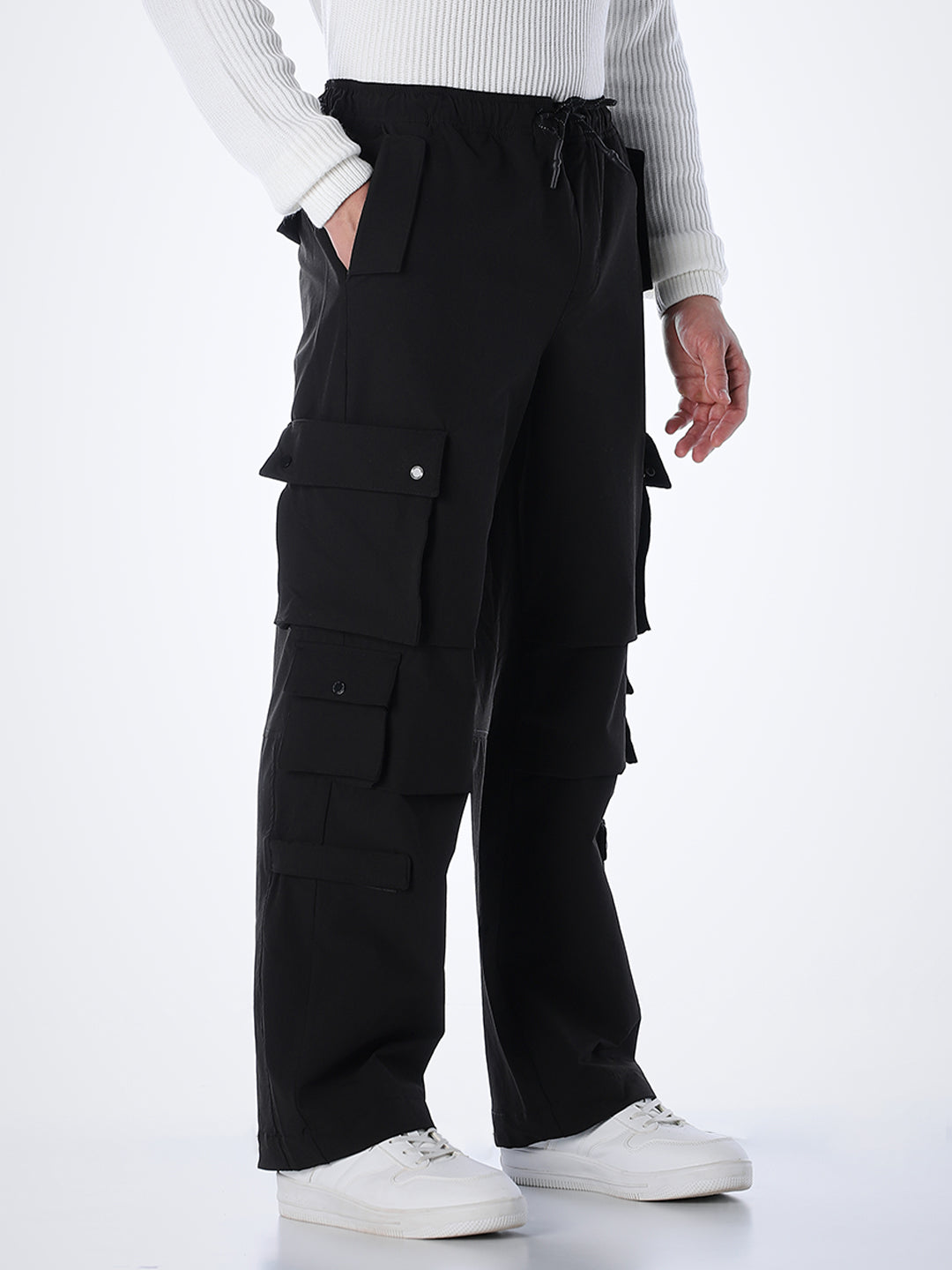 4 Pocket High Rise Cargo Pants