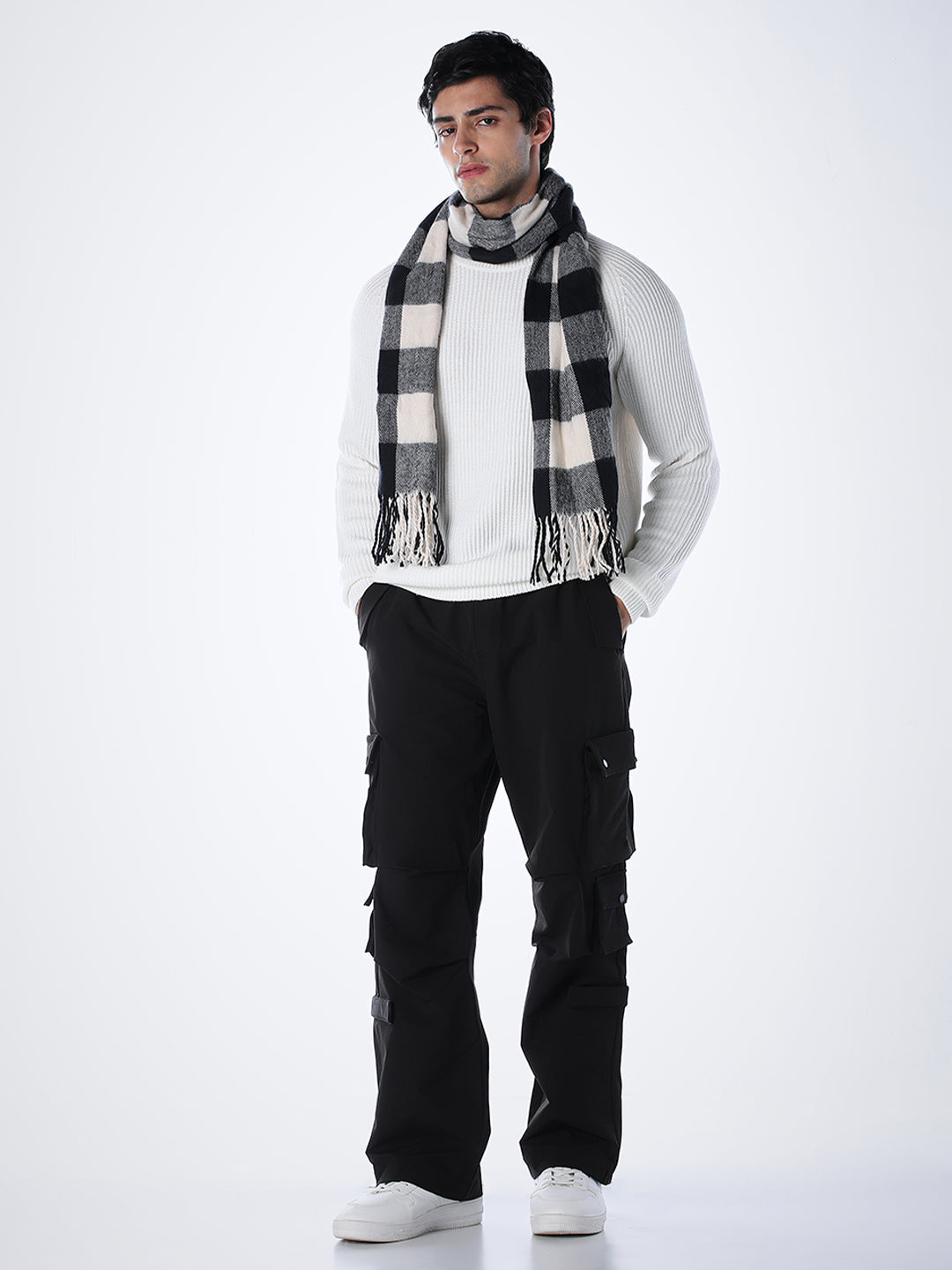 4 Pocket High Rise Cargo Pants