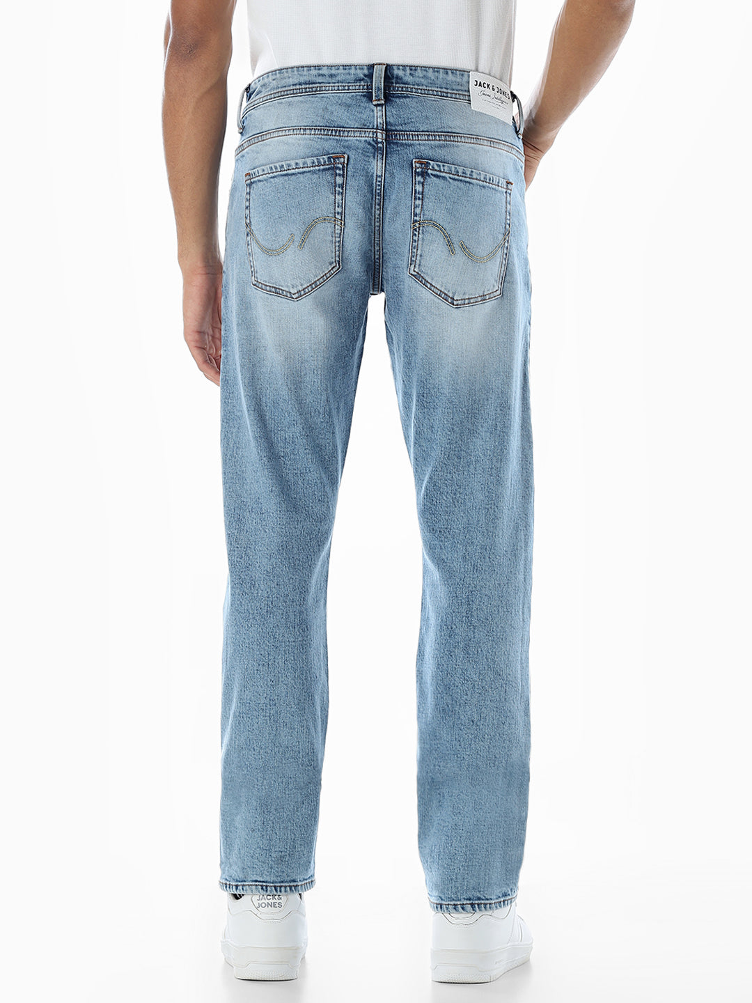 Clark Regular Fit Selvedge Jeans - Light Blue