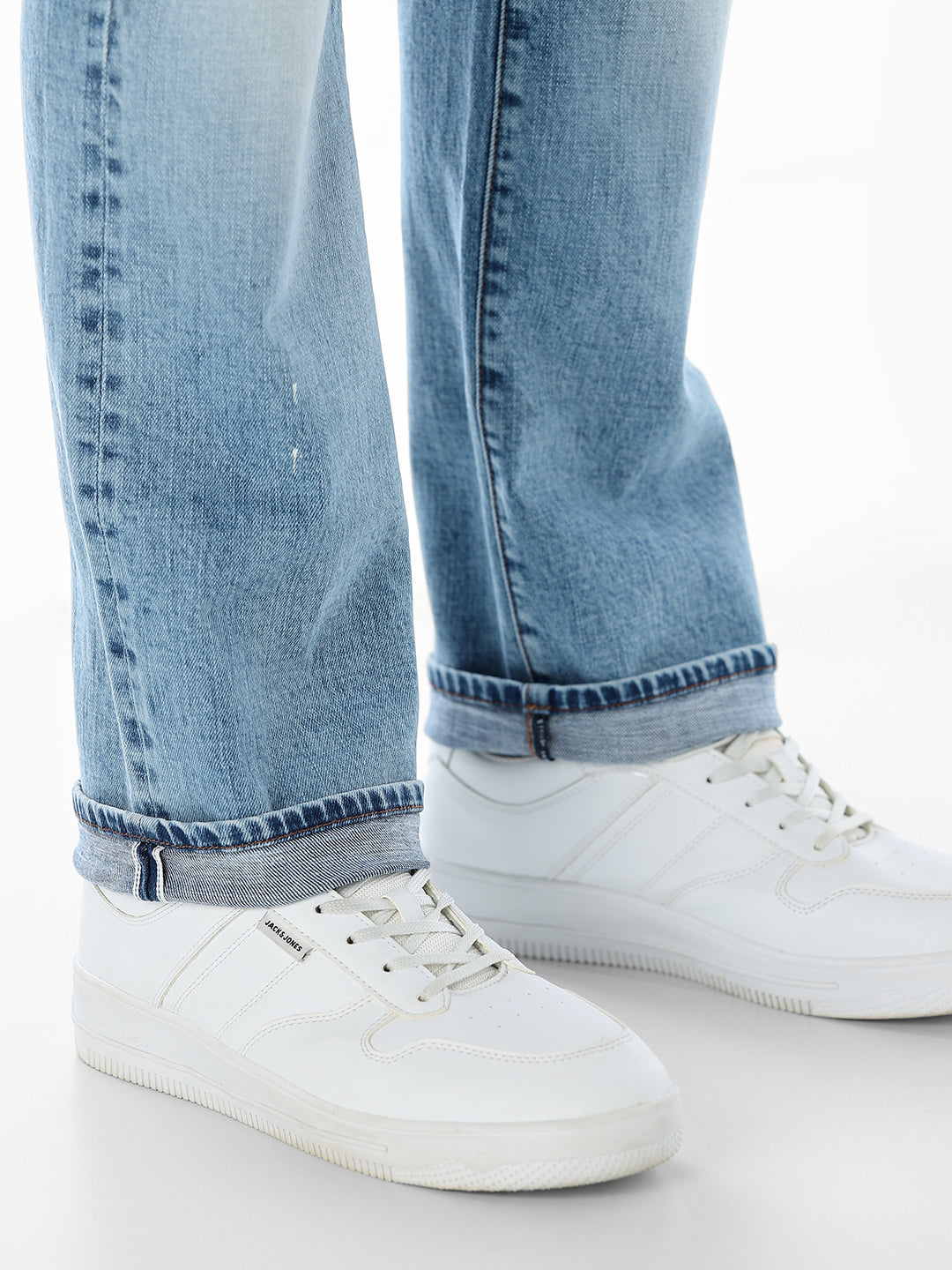 Clark Regular Fit Selvedge Jeans - Light Blue