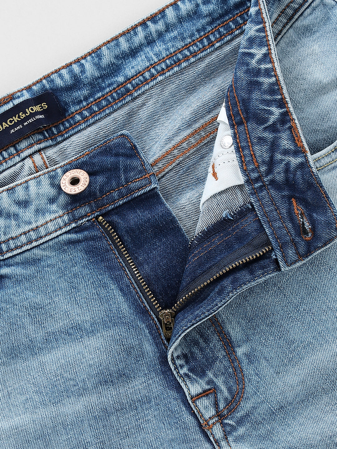 Clark Regular Fit Selvedge Jeans - Light Blue