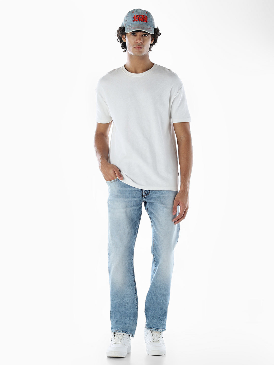 Clark Regular Fit Selvedge Jeans - Light Blue