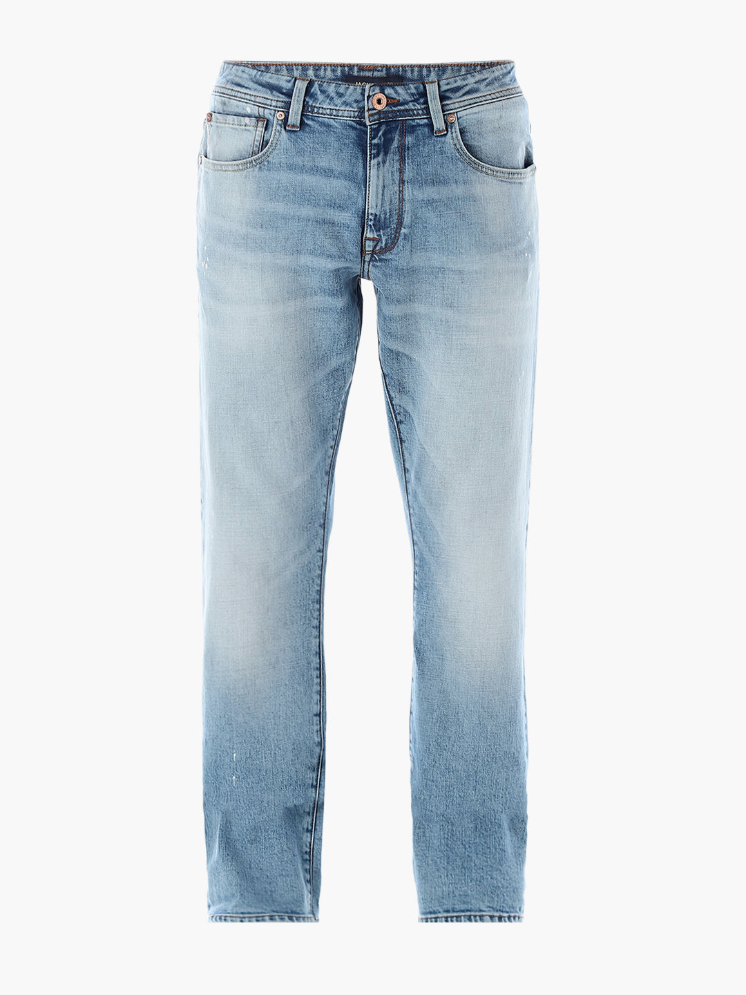 Clark Regular Fit Selvedge Jeans - Light Blue
