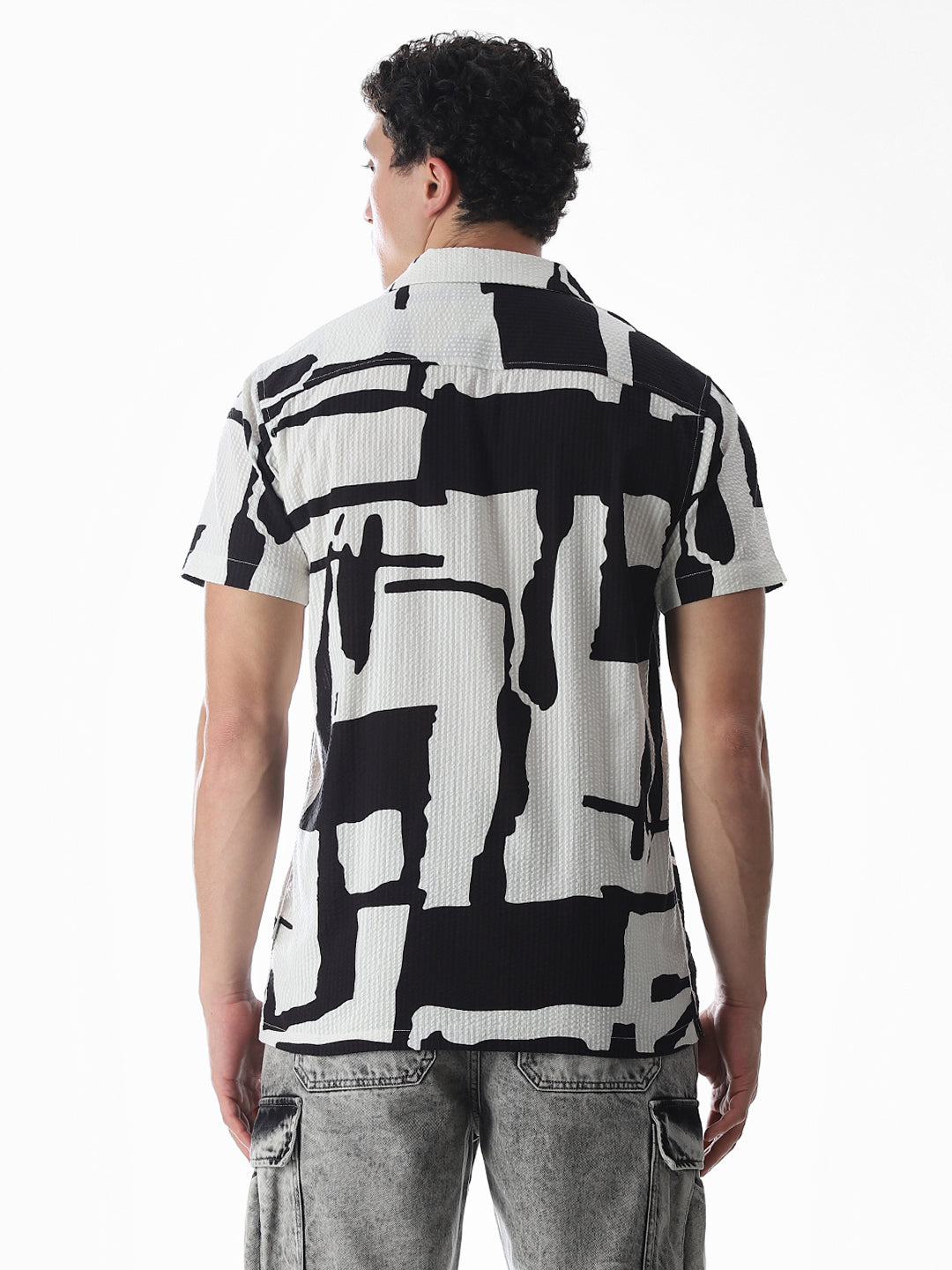 Printed Comfort Fit Shirt