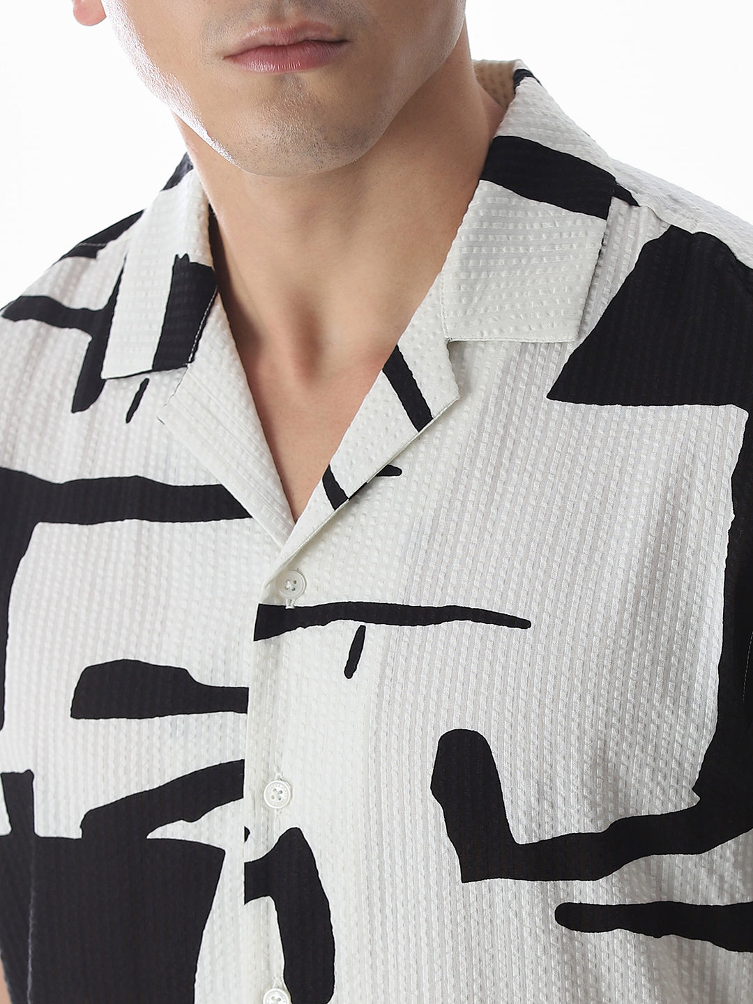 Printed Comfort Fit Shirt