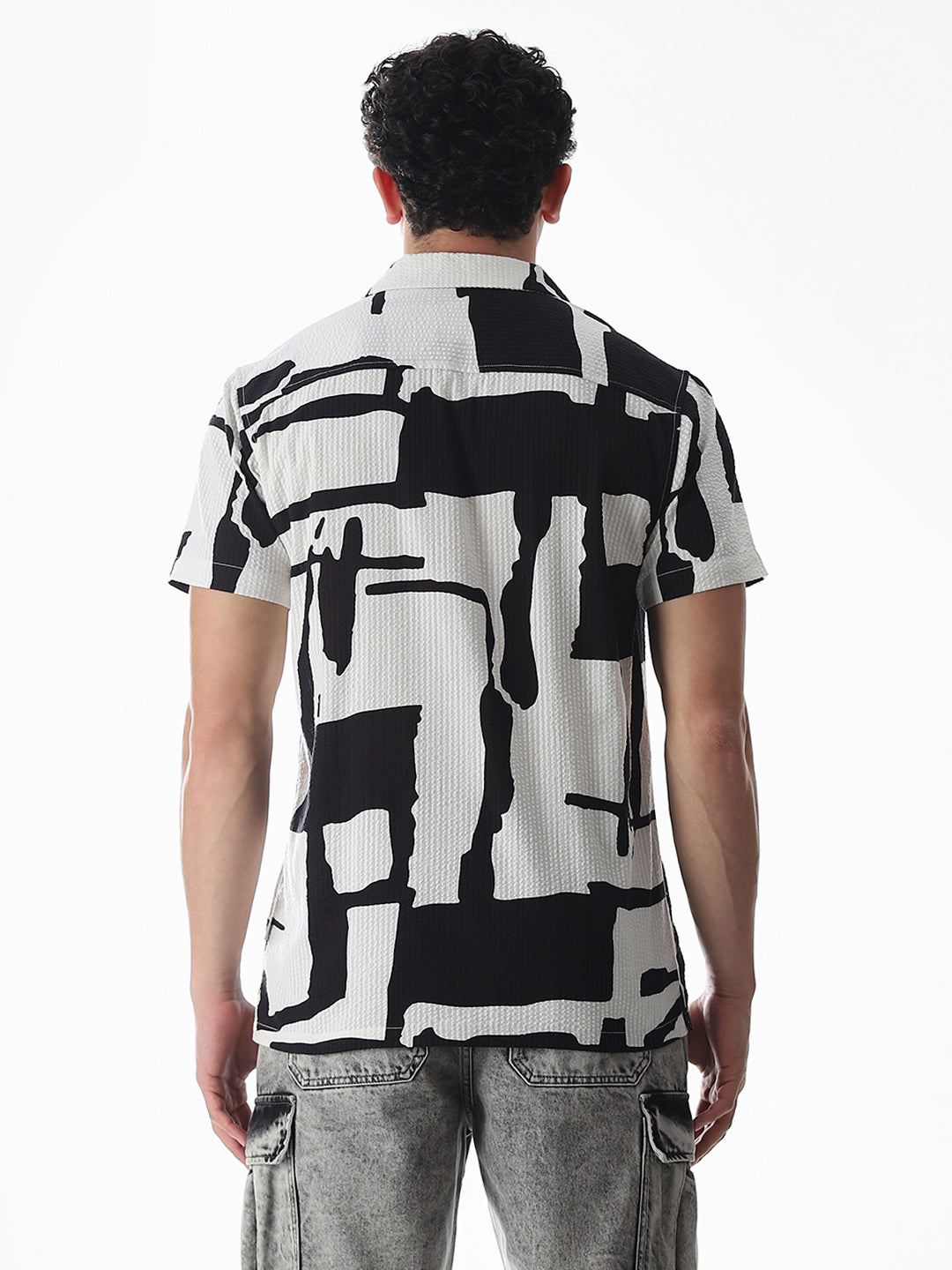 Printed Comfort Fit Shirt