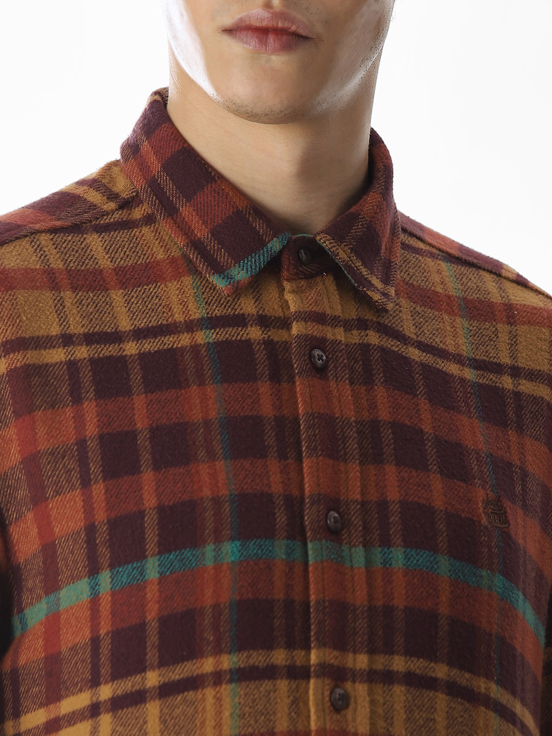 Red Check Cotton Shirt
