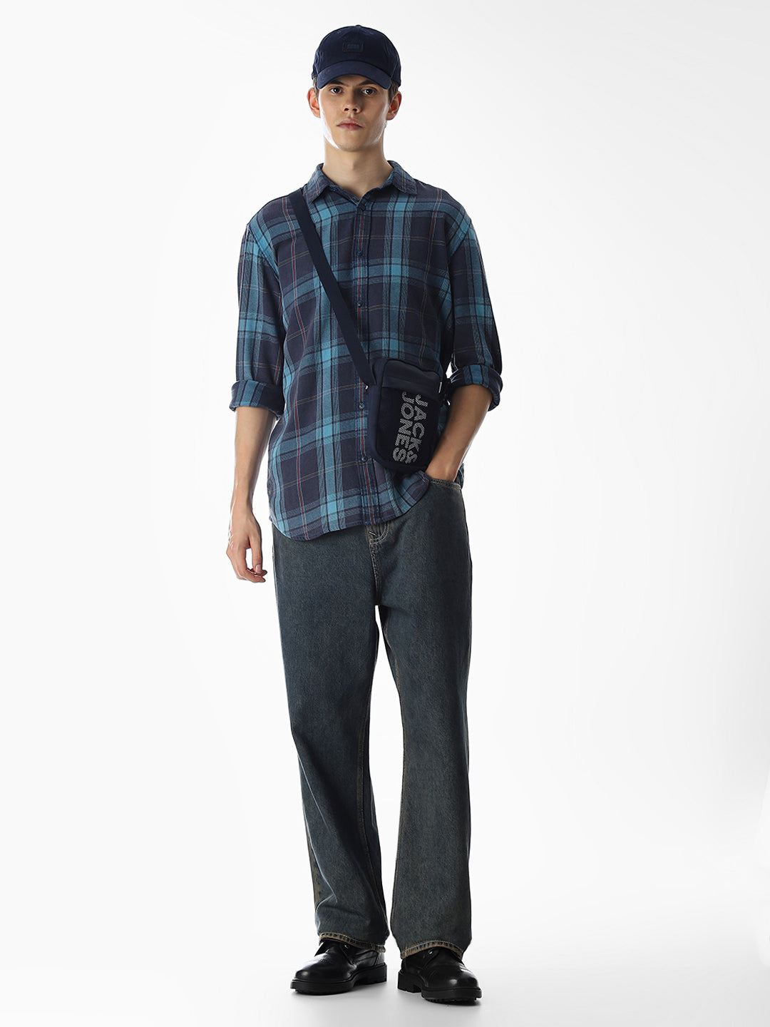 Red Check Cotton Shirt