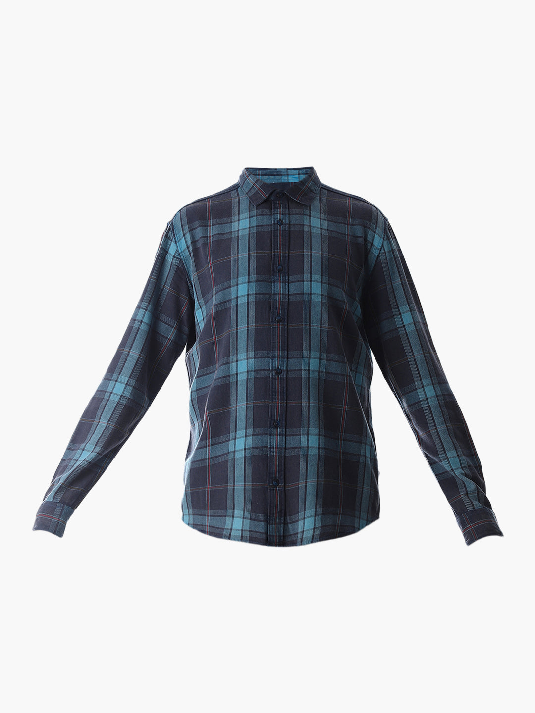 Red Check Cotton Shirt