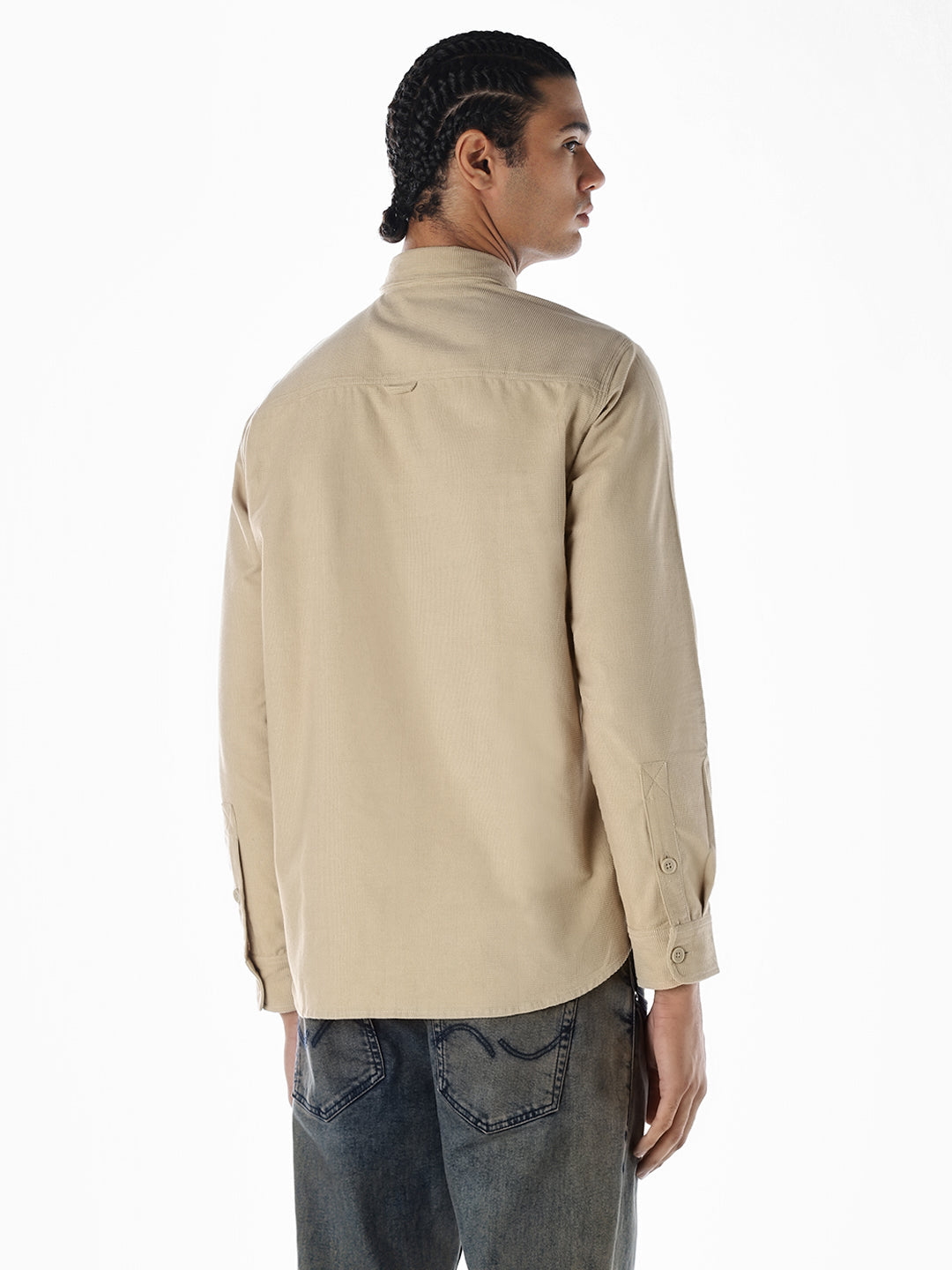 Corduroy Full Sleeves Cotton Shirt