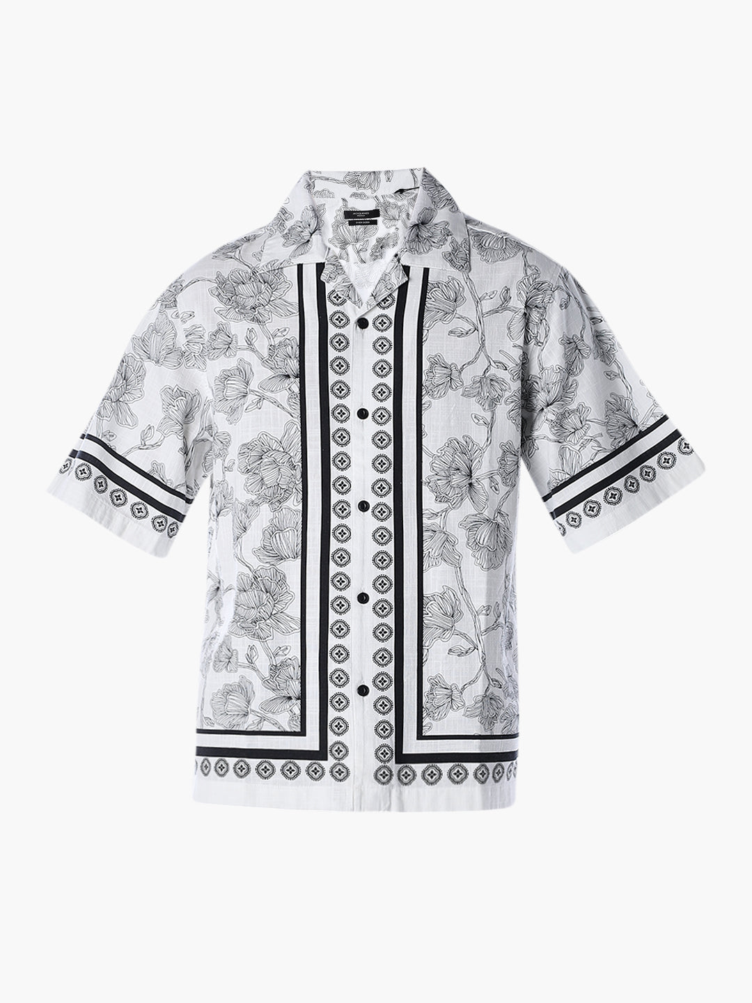 Floral Cotton Oversized Shirt