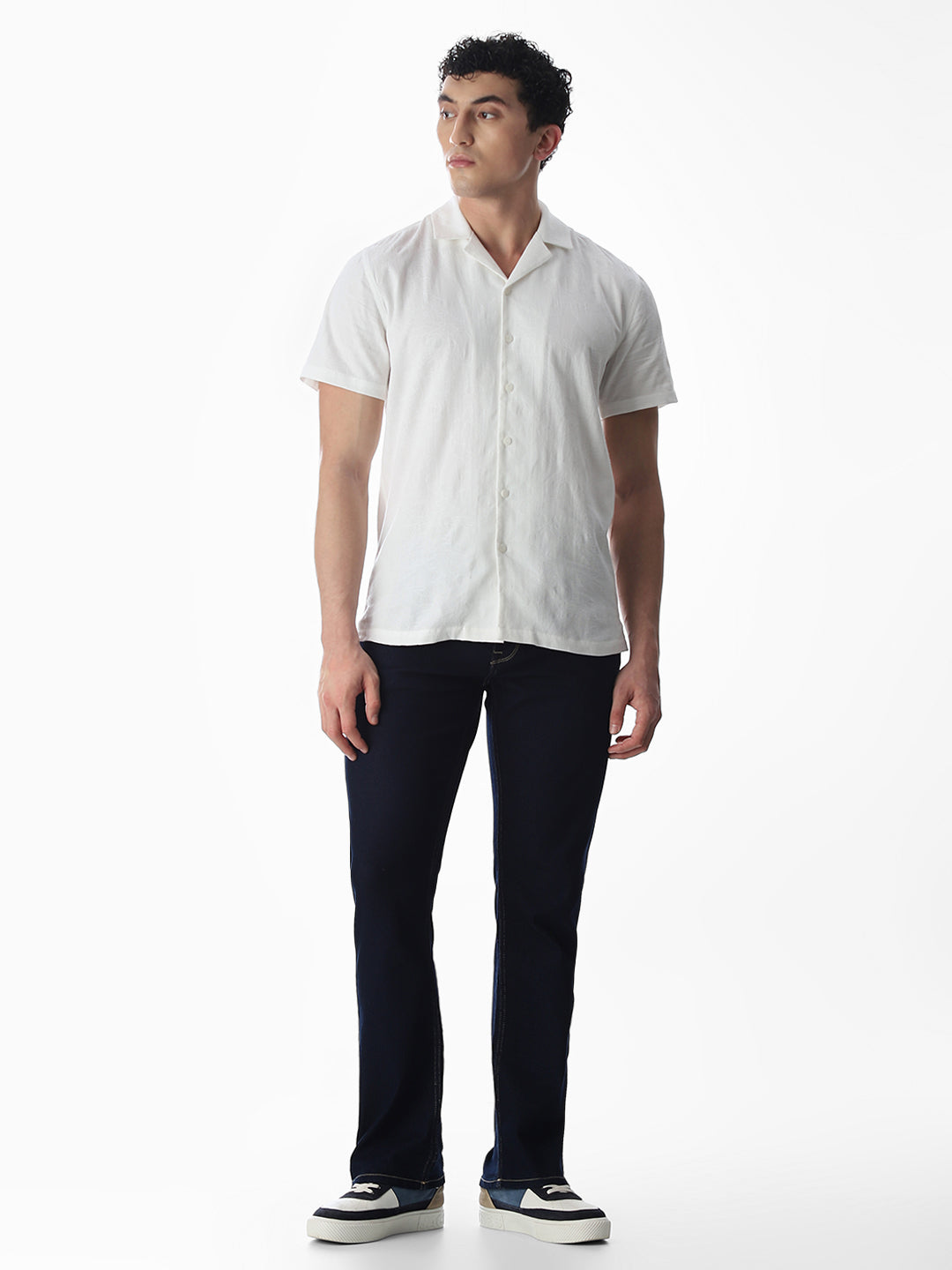 Jacquard Short Sleeves Shirt