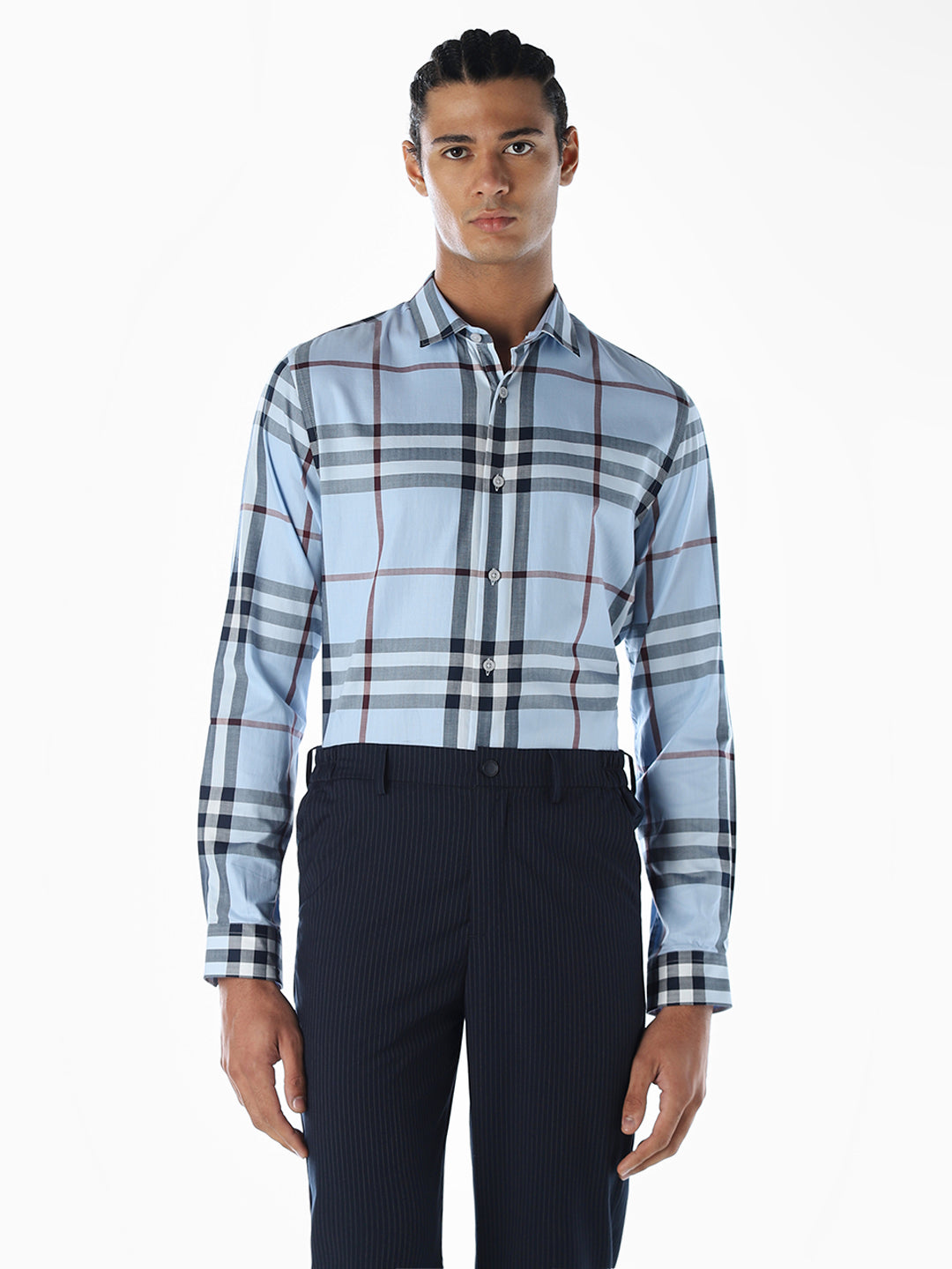 Check Full Sleeves Cotton Shirt