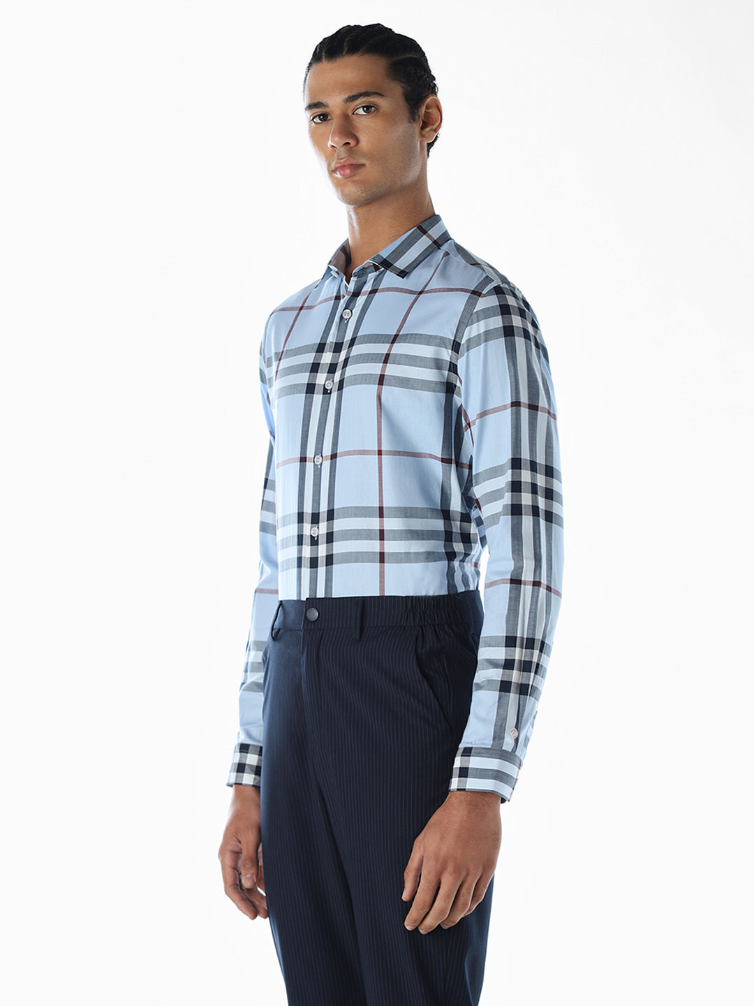 Check Full Sleeves Cotton Shirt