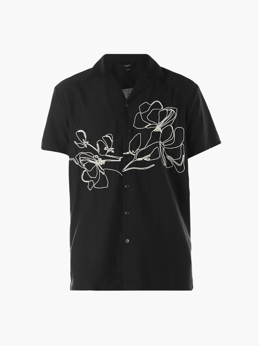 Embroidered Short Sleeves Shirt