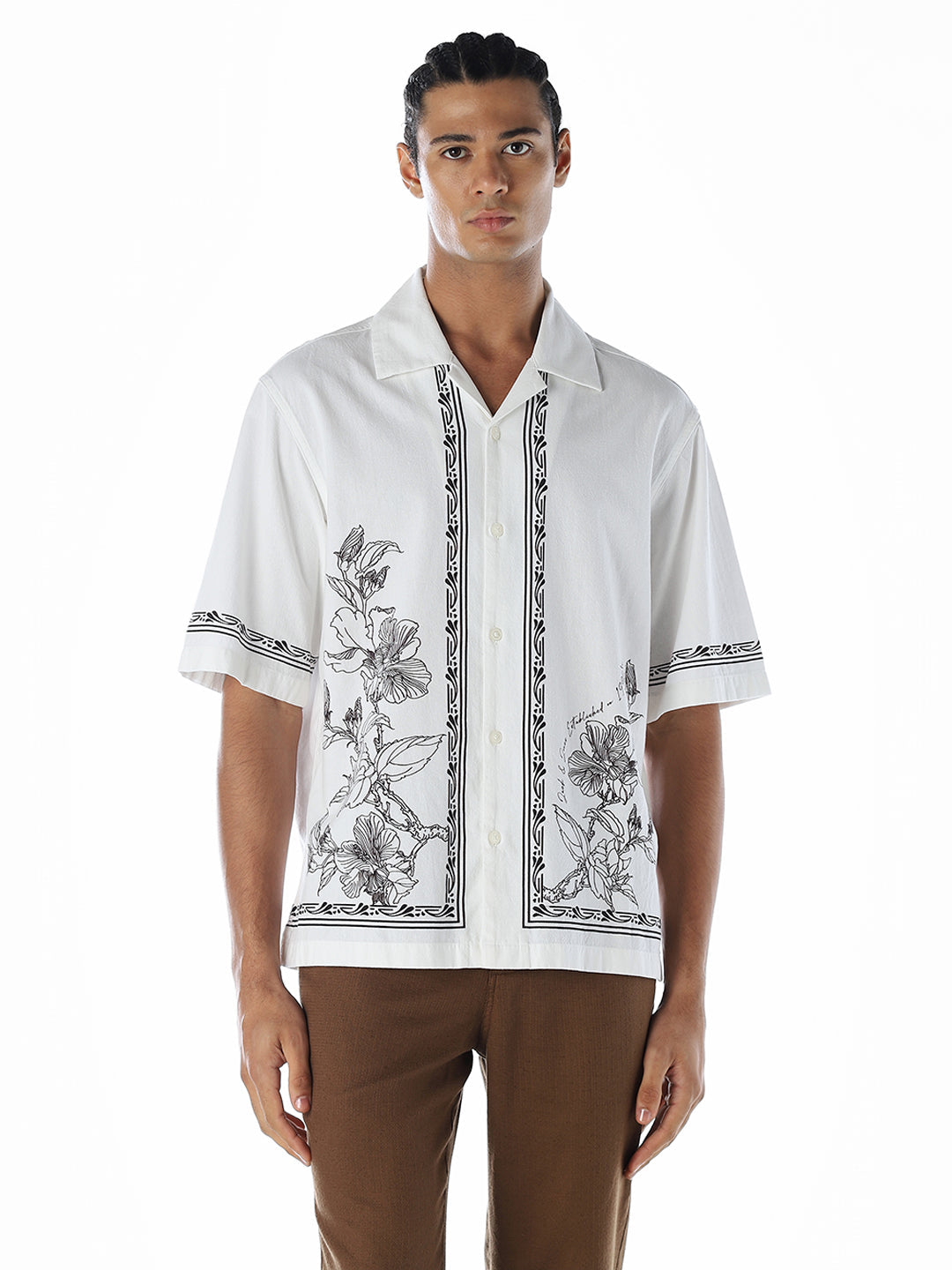 Printed Oversized Shirt