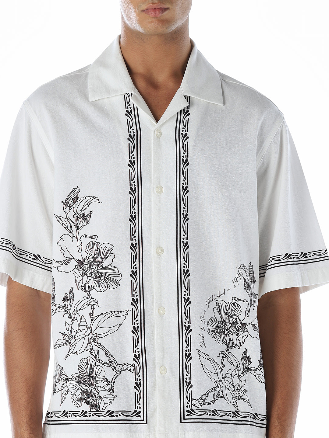 Printed Oversized Shirt