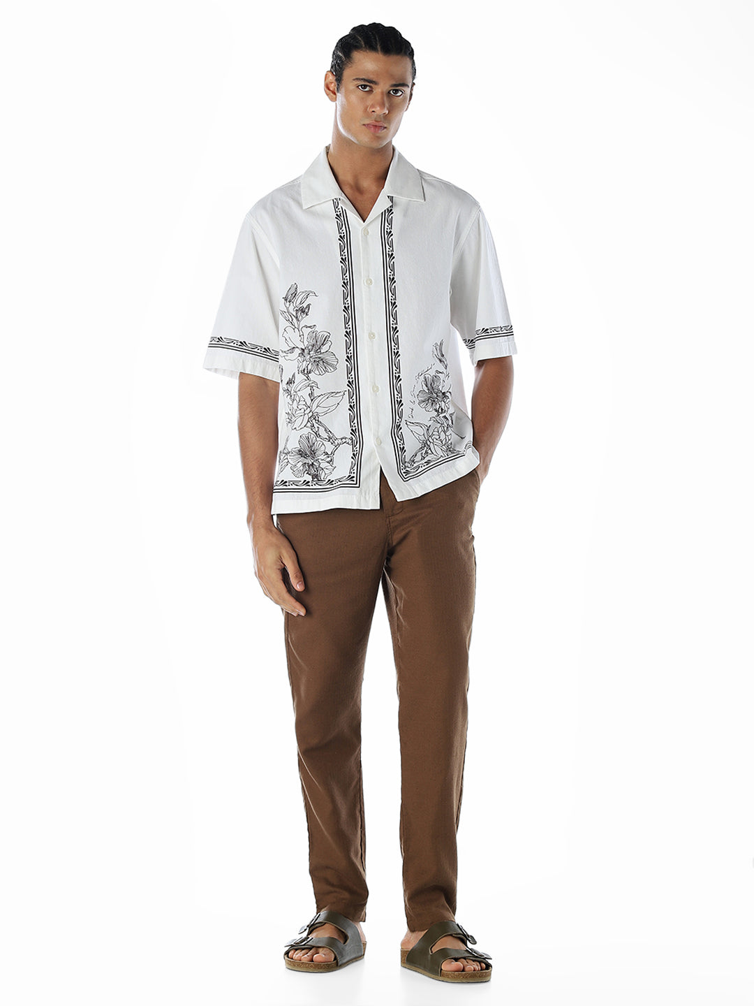 Printed Oversized Shirt