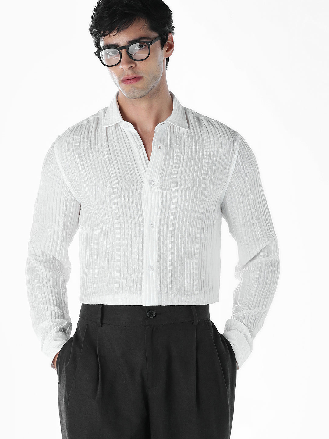 Slim Fit Dobby Shirt