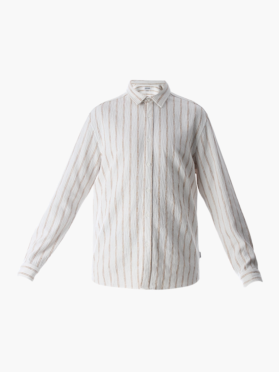 White Striped Cotton Shirt