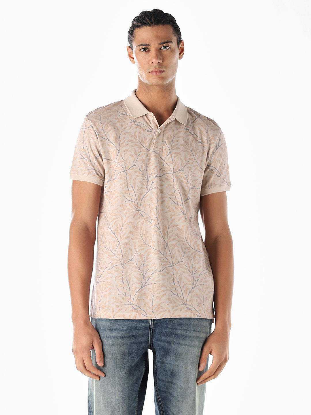 Printed Regular Fit Polo