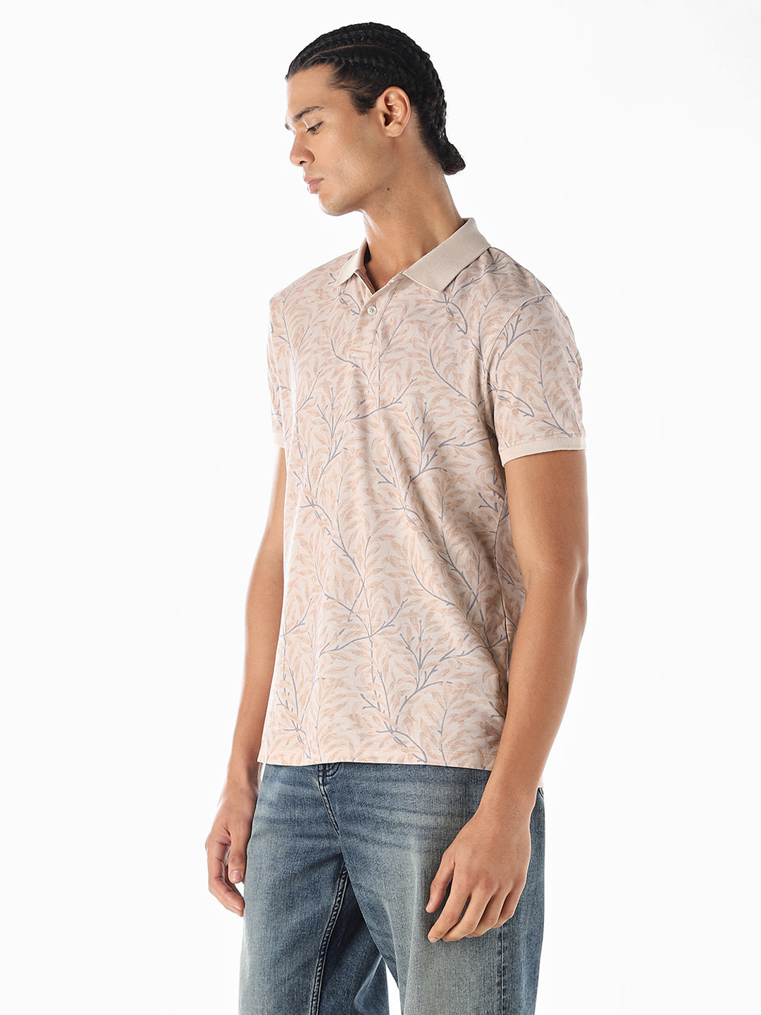 Printed Regular Fit Polo