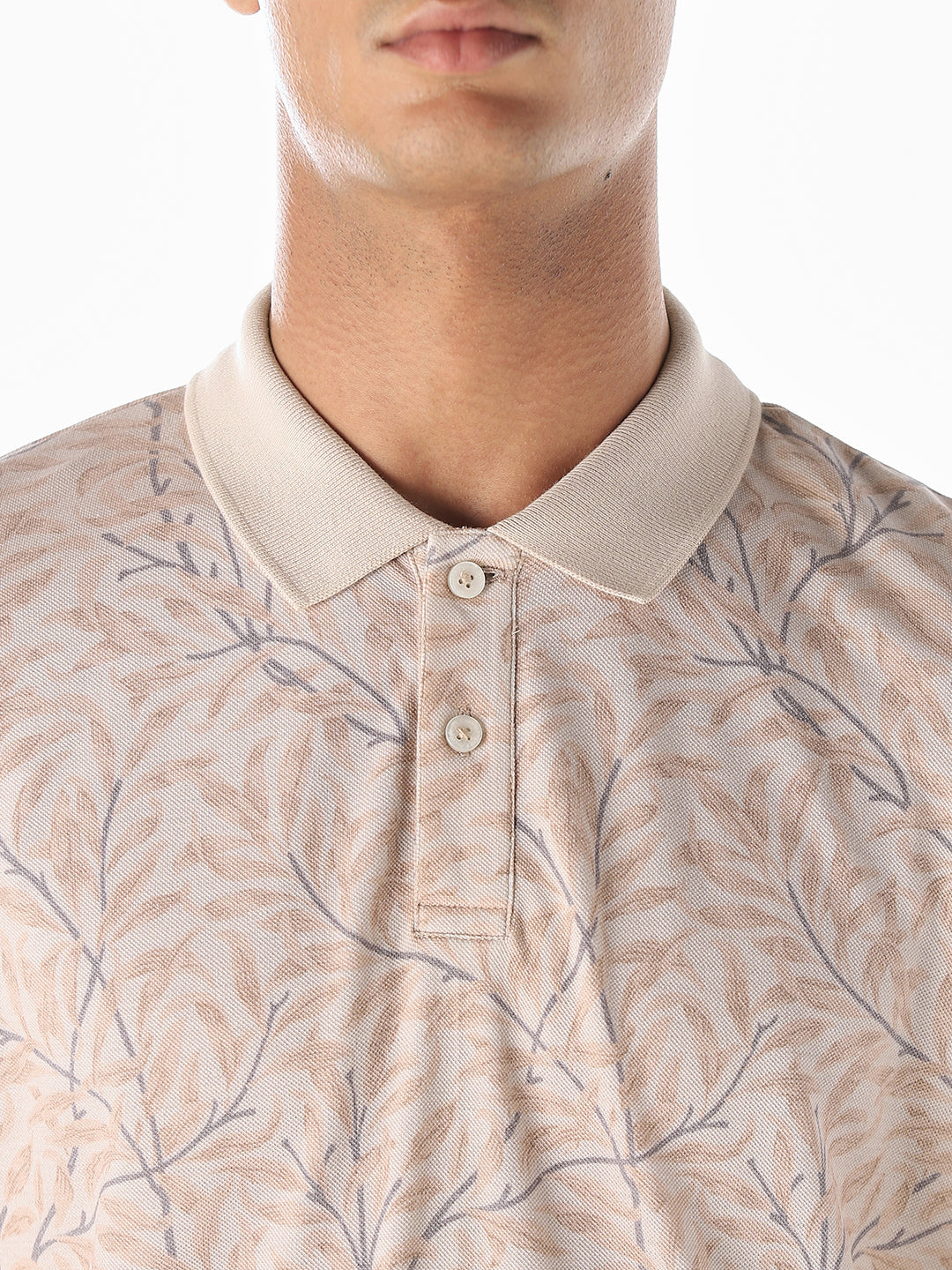 Printed Regular Fit Polo