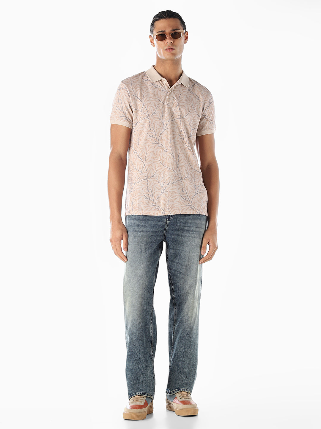 Printed Regular Fit Polo